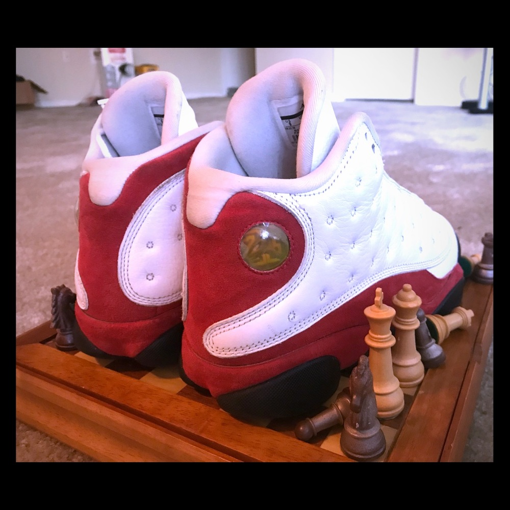 Jordan 13 retro Wht/Red
